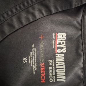 Gray Grey's Anatomy scrub set size x-small